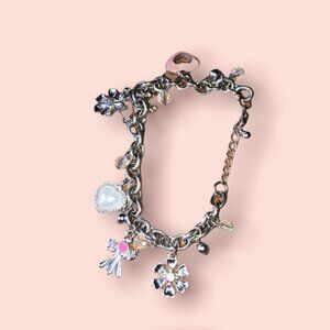 Hearts Angel Flower Bracelet